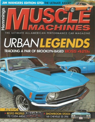 HEMMINGS MUSCLE MACHINES 2010 APR - BOSS 6s, 390 AMX, SS396, 440-6